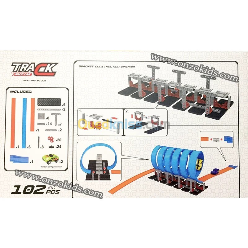 Jeu de piste cyclable 104 pièce pour enfant