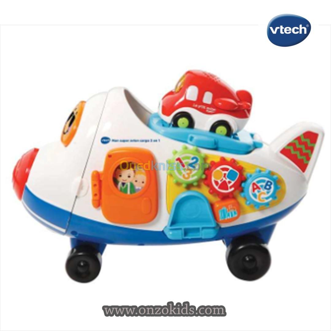 Tut Tut Bolides -Jouet avion cargo 2 en 1 - Vtech