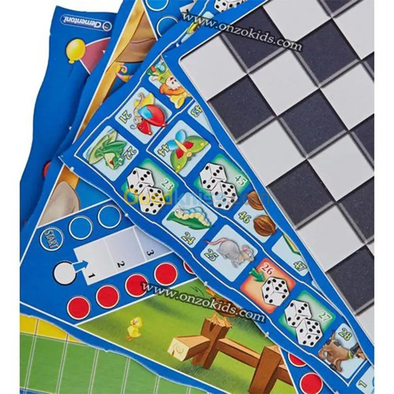 Coffret Jeux De Société 50 Jeux Classiques Clementoni