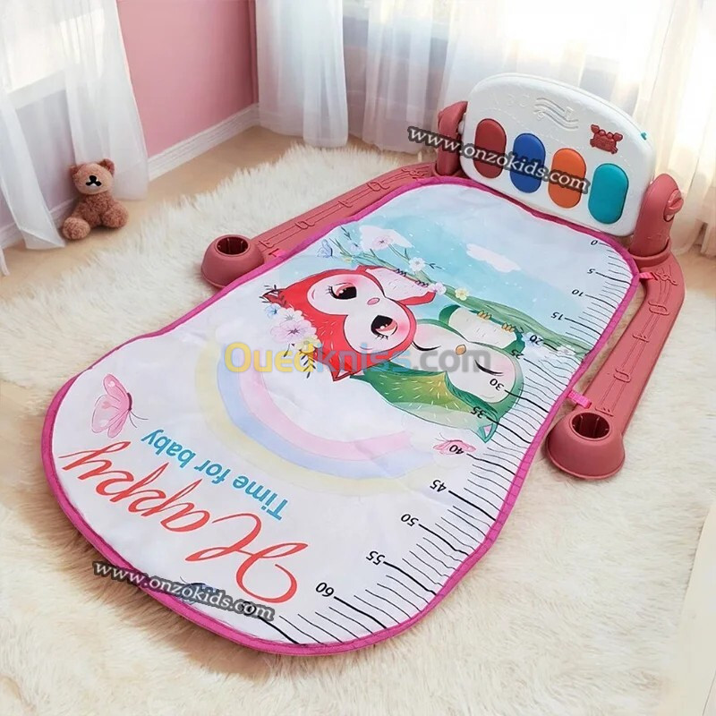 Tapis d'éveil et de développement pour bébés avec piano