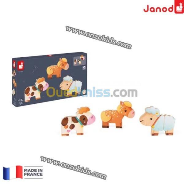 jeux éducatif Funny Magnet  Ferme (bois)