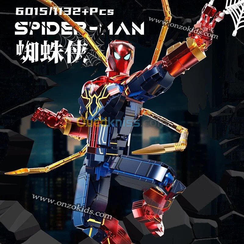 Jeu de construction Spiderman 1132 PCS