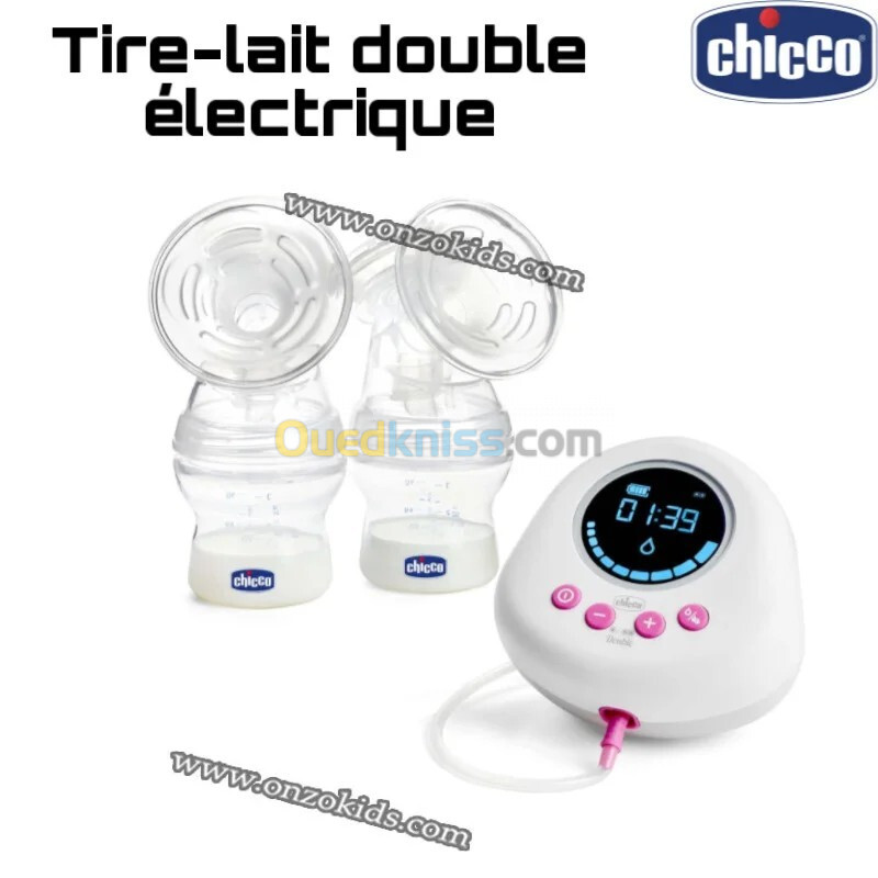 Tire lait électrique double Naturally Me - Chicco