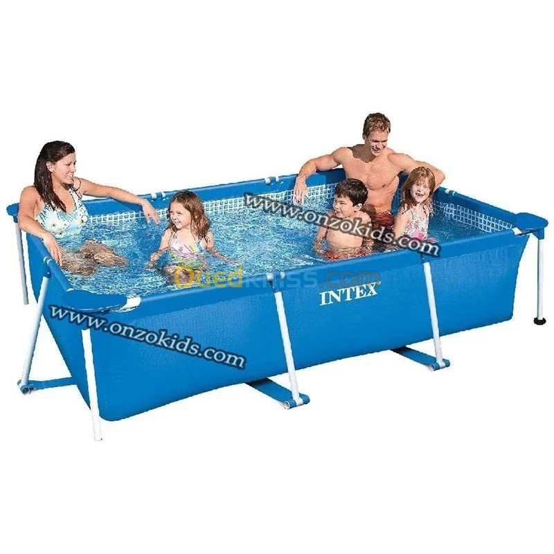 Piscine Metal Frame Junior rectangulaire 220 x 150 x 60 cm -Intex