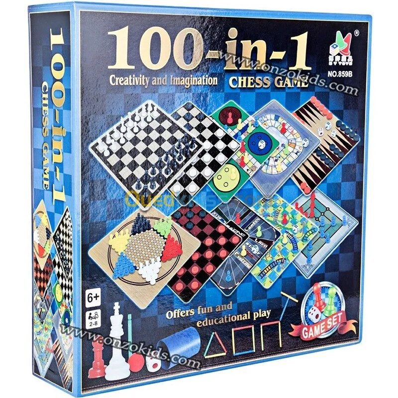 Super jeu d'échecs 100 Jeux En 1