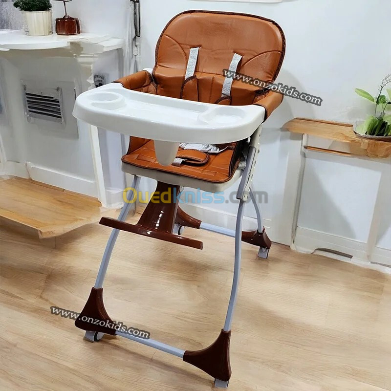 Chaise haute pour bébé pliable portable | Mattia