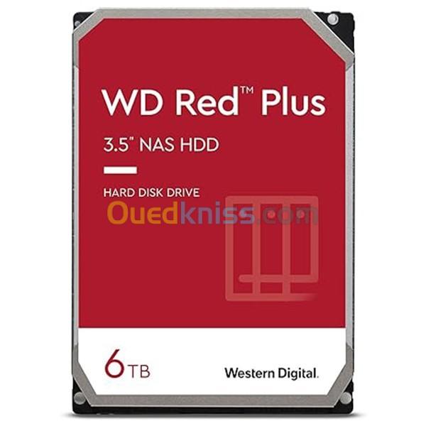 DISQUE DUR WD RED NAS 3.5"  4To / 6TO