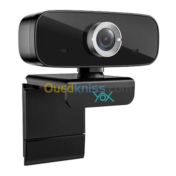 Webcam YOX FHD Grand Angle 110 Micro intégré