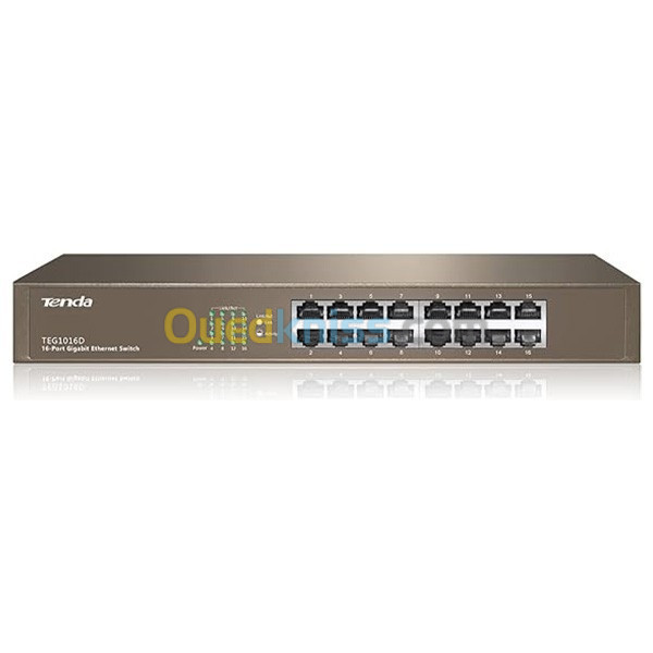 Switch Tenda TEG1016D Ethernet 16 Ports, Switch Gigabit 10/100/1000 Mbps