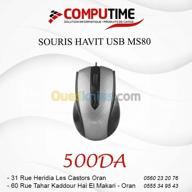 SOURIS HAVIT USB MS80