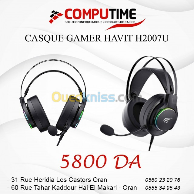 CASQUE GAMER HAVIT H2007U