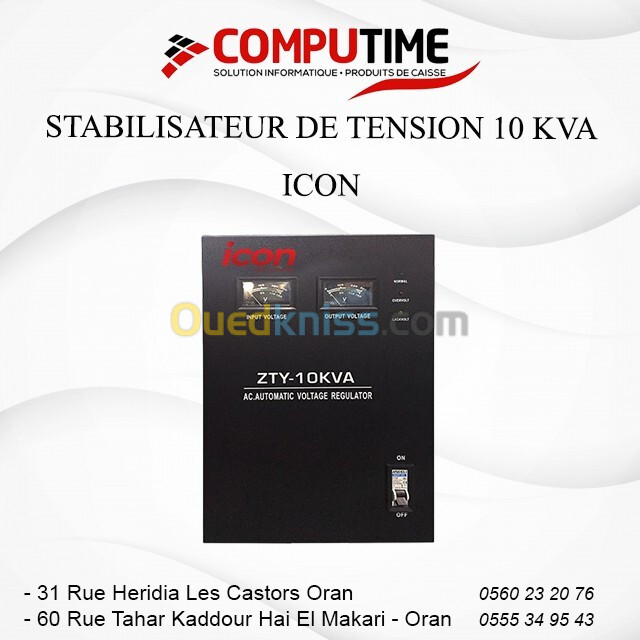 Stabilisateur de tension  10 KVA  iCon