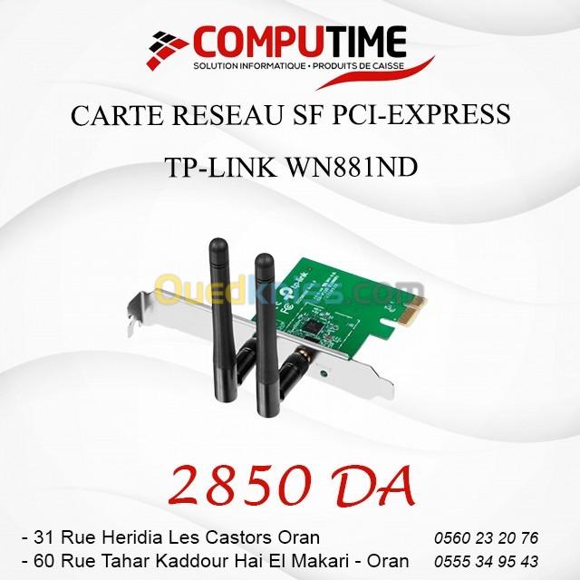 CARTE RESEAU SF PCI-EXPRESS 300M TP-LINK WN881ND