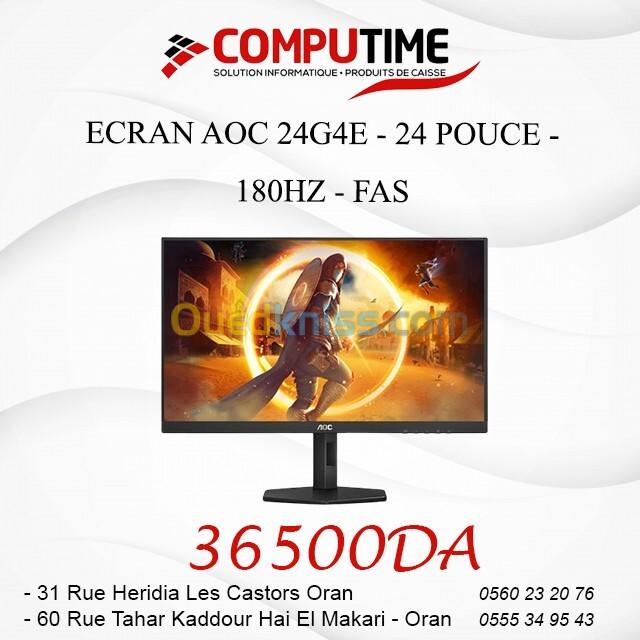 ECRAN AOC 24G4E - 24 POUCE - 180HZ - FAS