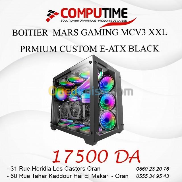 BOITIER MARS GAMING MCV3 XXL PRELIUM CUSTOM E-ATX CASE BLACK