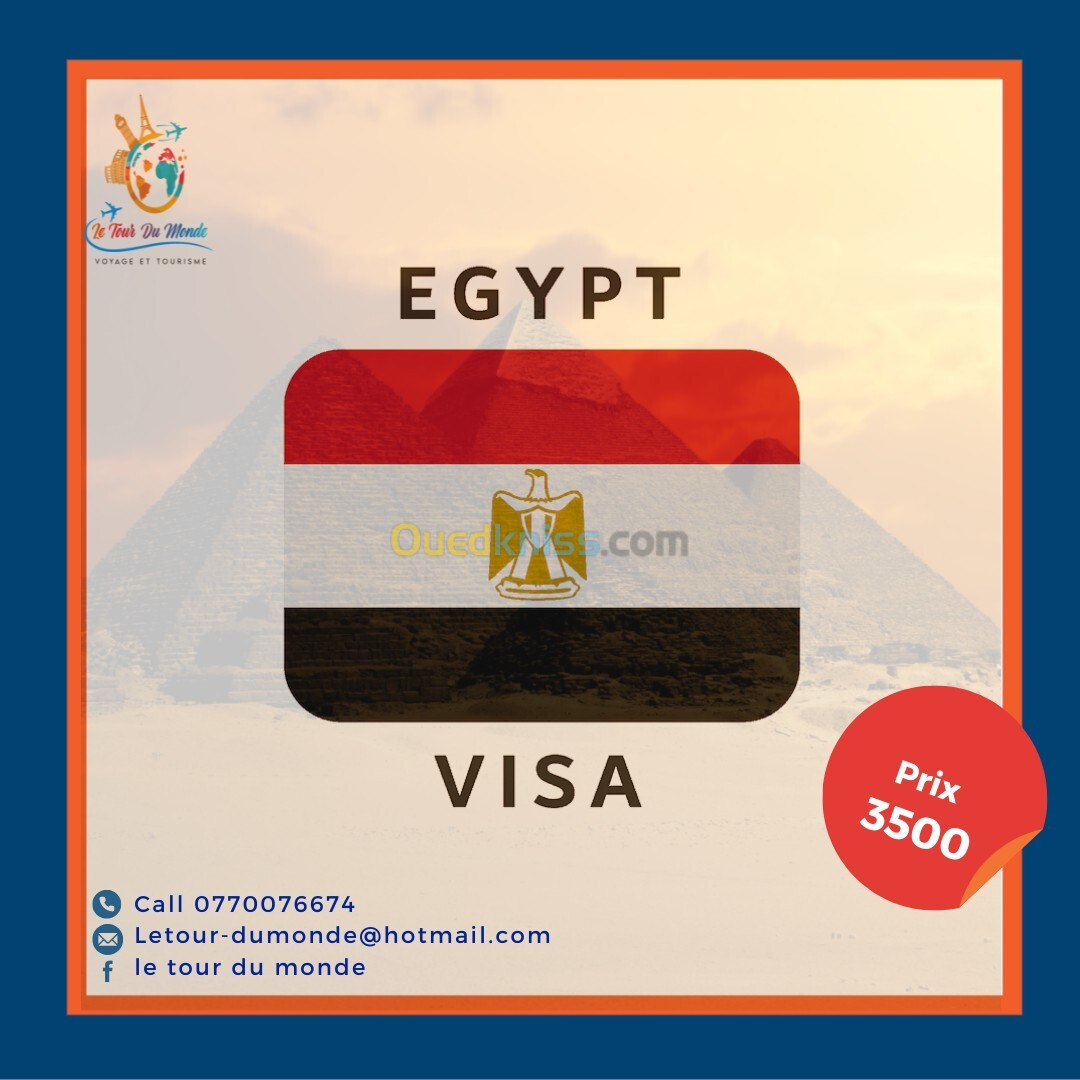 visa Egypte