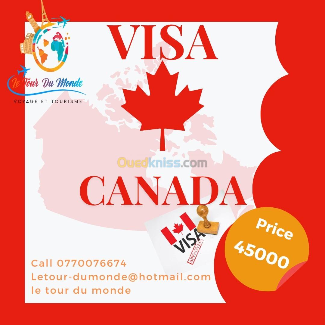 Traitement Dossier Visa CANADA