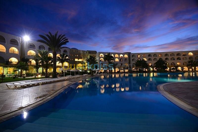 TUNISIE Djerba Par Bus 47000dzd hotel sidi mensour 4* 7jour 6nuit soft