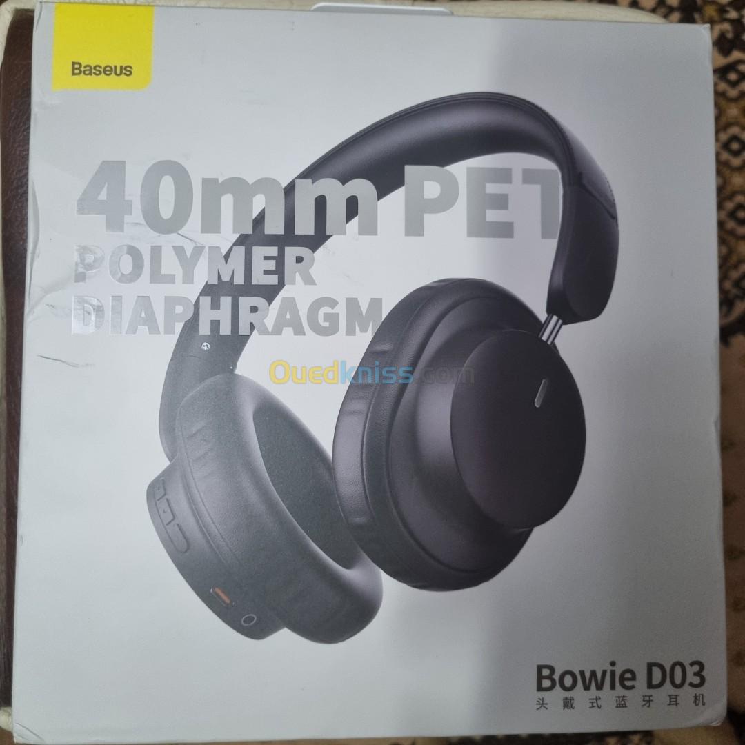 Casque Bluetooth sans fil - BASEUS Bowie D03