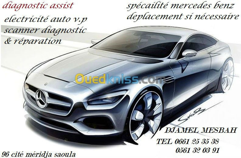 scanner auto Mercedes Benz