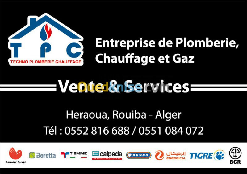  Plomberie, chauffage et Gaz