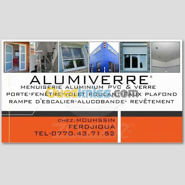 menuiserie aluminium & PVC