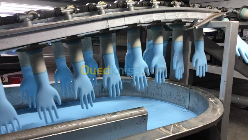 Ligne de production des gants chirurgicaux