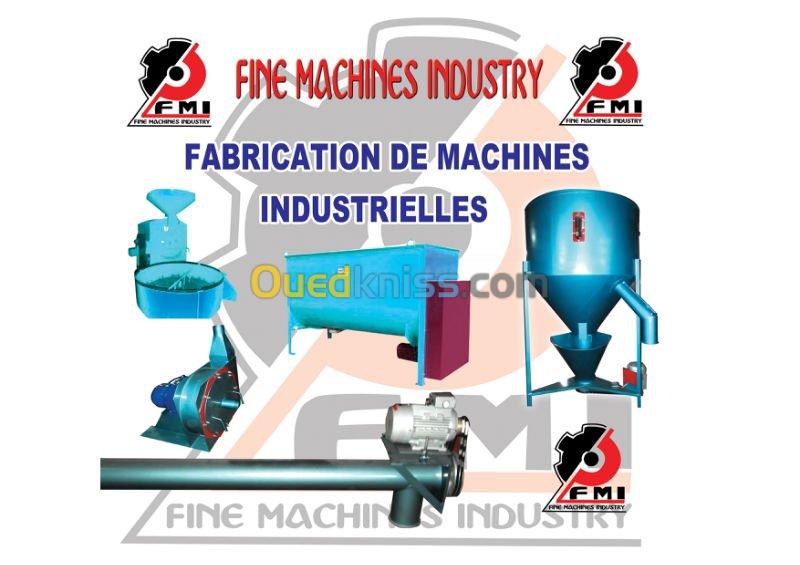 Fabrication machines industrielles