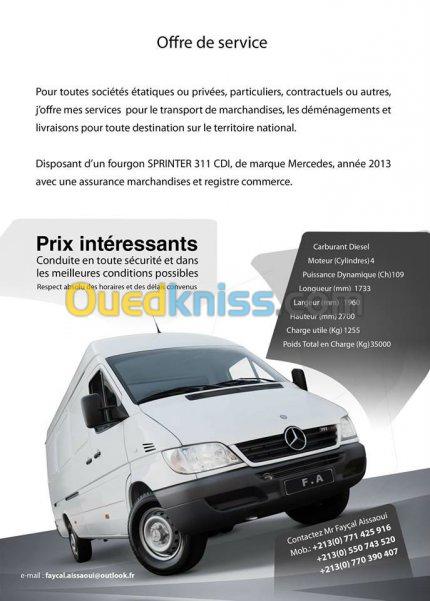 Transport de marchandises