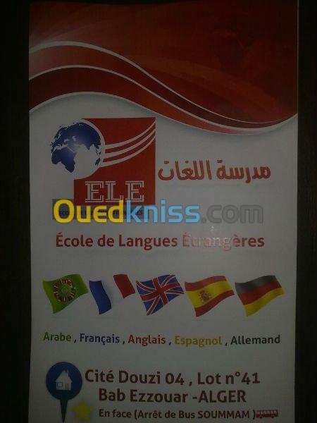 Ecoles de langues etrangeres