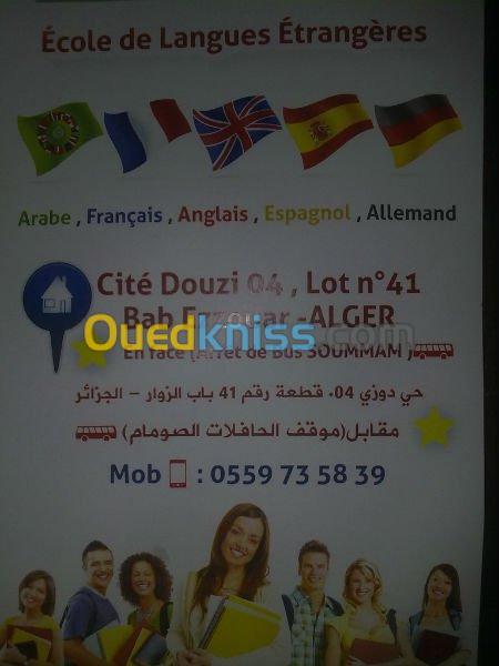 Ecoles de langues etrangeres