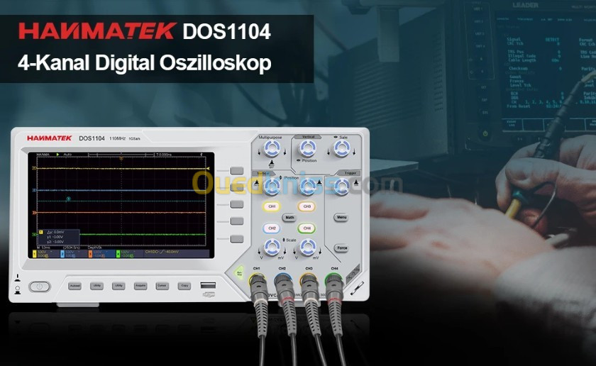 Oscilloscope 04 Channel 110Mhz (vendu)