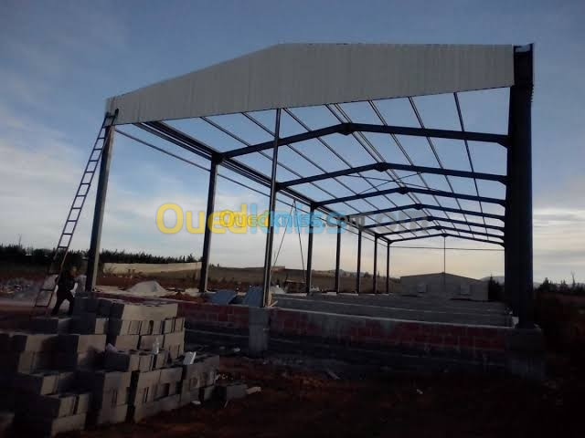 Construction de charpente métalliques بناء الهياكل المعدنية، انقارات