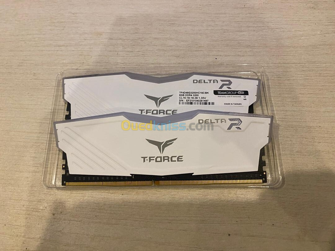 Ram Teamgroupe t-force 16Go (2x8go) DDR4 3200Mhz