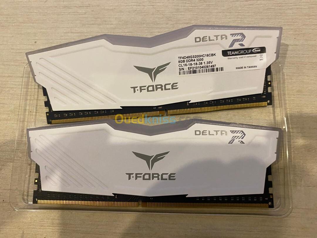 Ram Teamgroupe t-force 16Go (2x8go) DDR4 3200Mhz