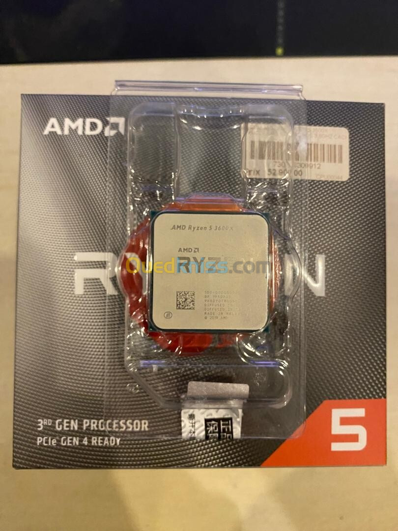 AMD ryzen 5 3600x