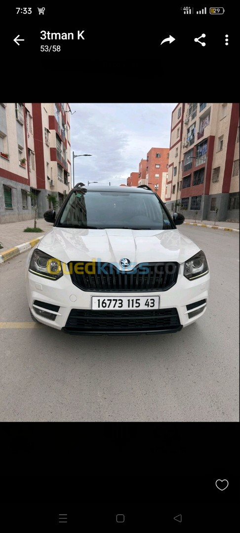 Skoda Yeti 2015 Monte Carlo