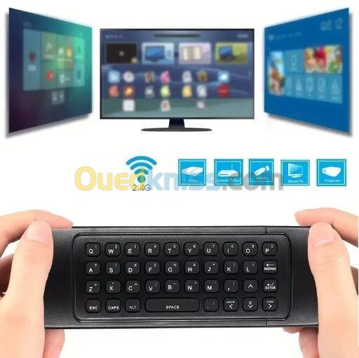 Télécommande sans fil Compatible avec Compatible avec Smart Tv, Tv Box, PC, Android