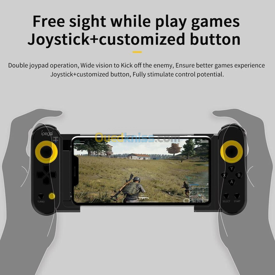 Ipega manette de jeu sans fil Bluetooth PG9167 PUBG avec Joystick