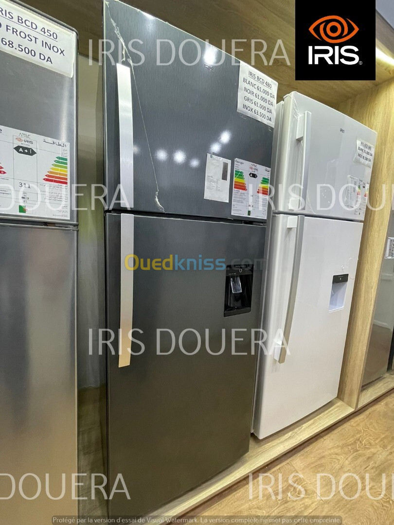 REFRIGIRATEUR IRIS BCD 480