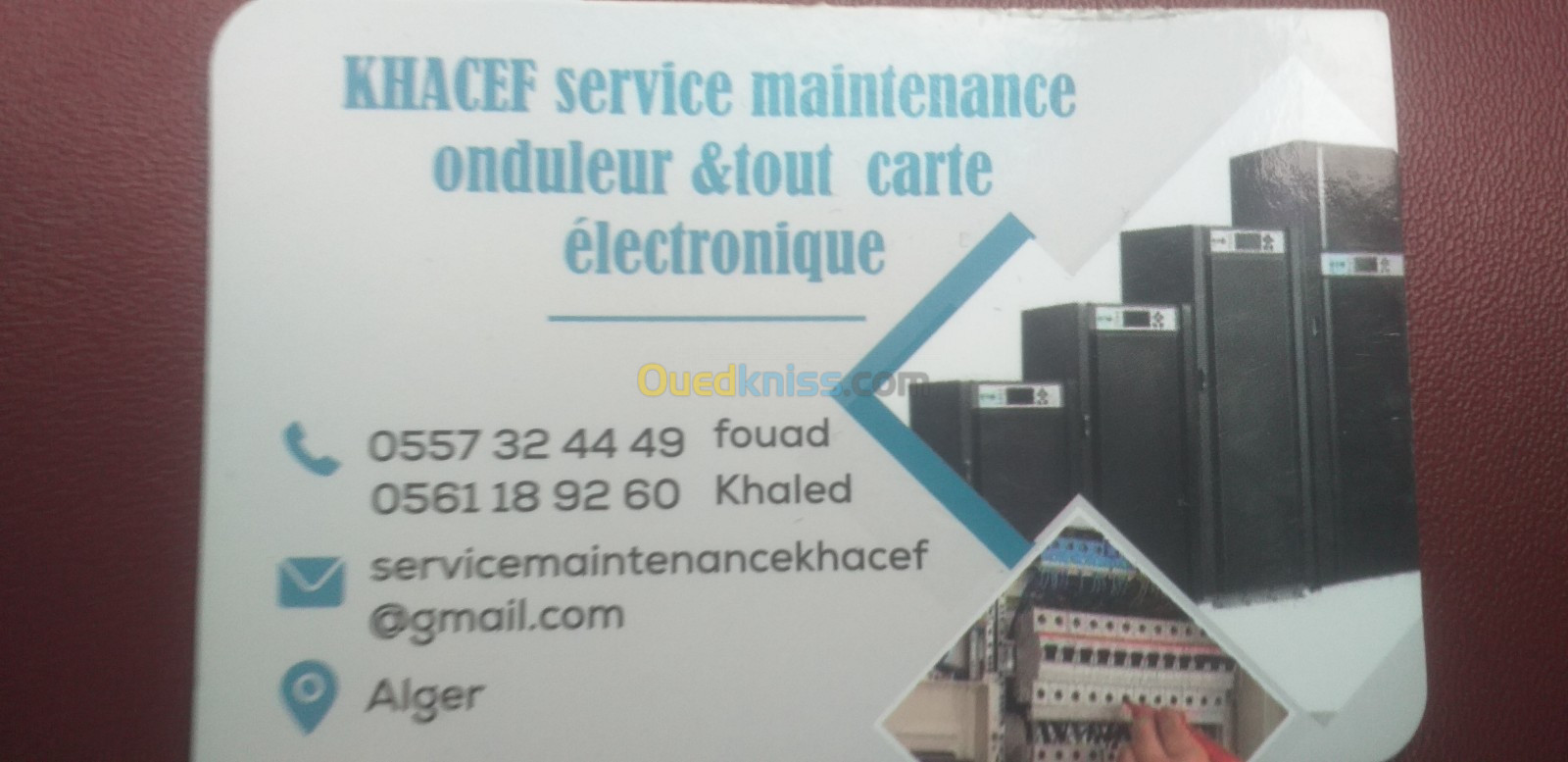 Service maintenance onduleur 