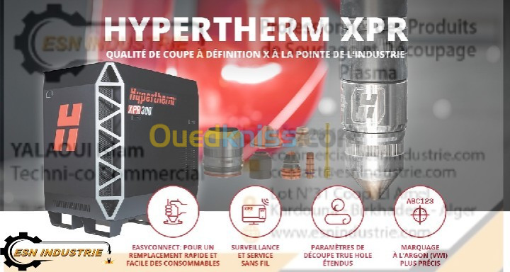 Hypertherm consommables et accessoires XPR300