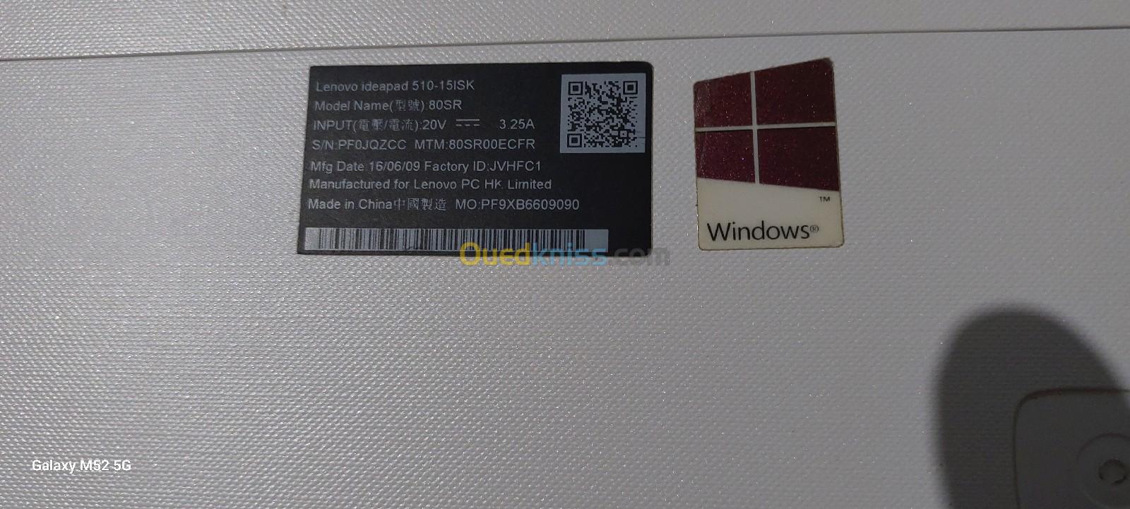 Lenovo ideapad 510-15ISK 