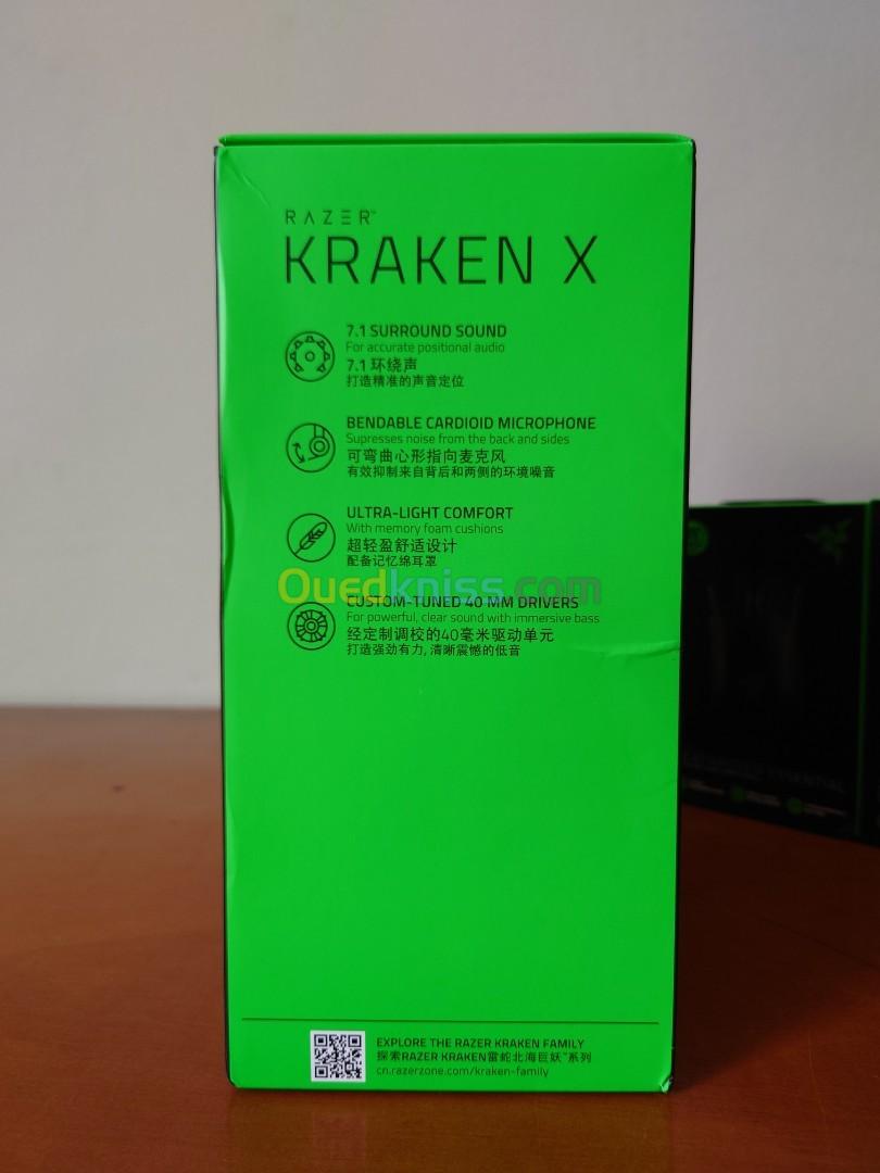 Casque Razer Kraken X