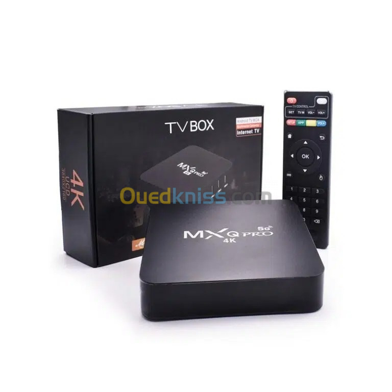 Smart TV box Android 4K 5Ghz V11,1 Dernier Version 8GB 128GB et 4GB 64GB 