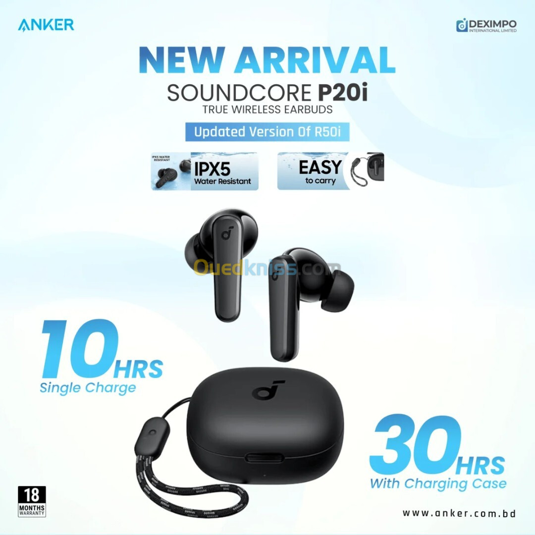 Soundcore P20i True Wireless Earbuds by Anker