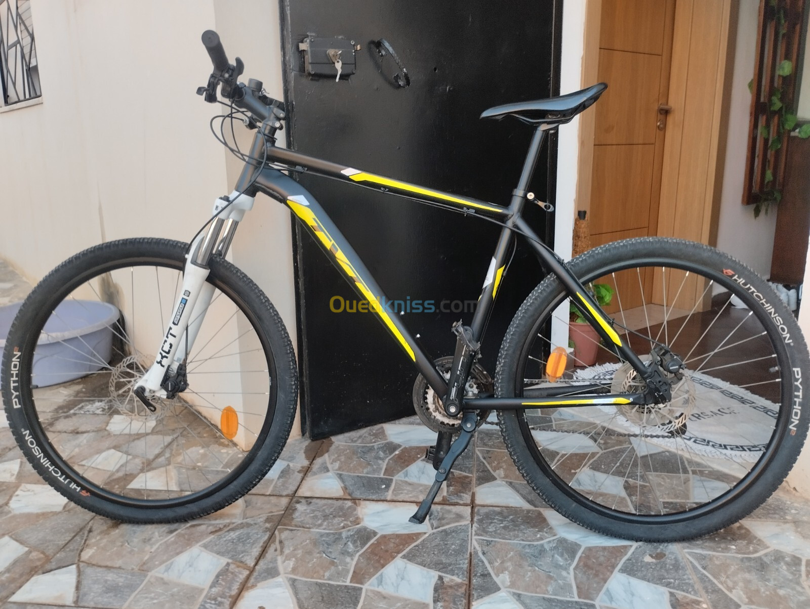 Vélo VTT a disque avant et arrière 27,5