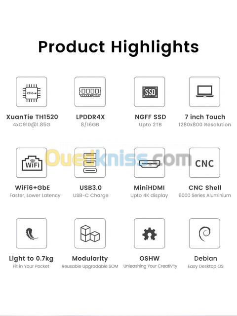 La Sipeed Lichee Console 4A basé sur l'architecture RISC-V