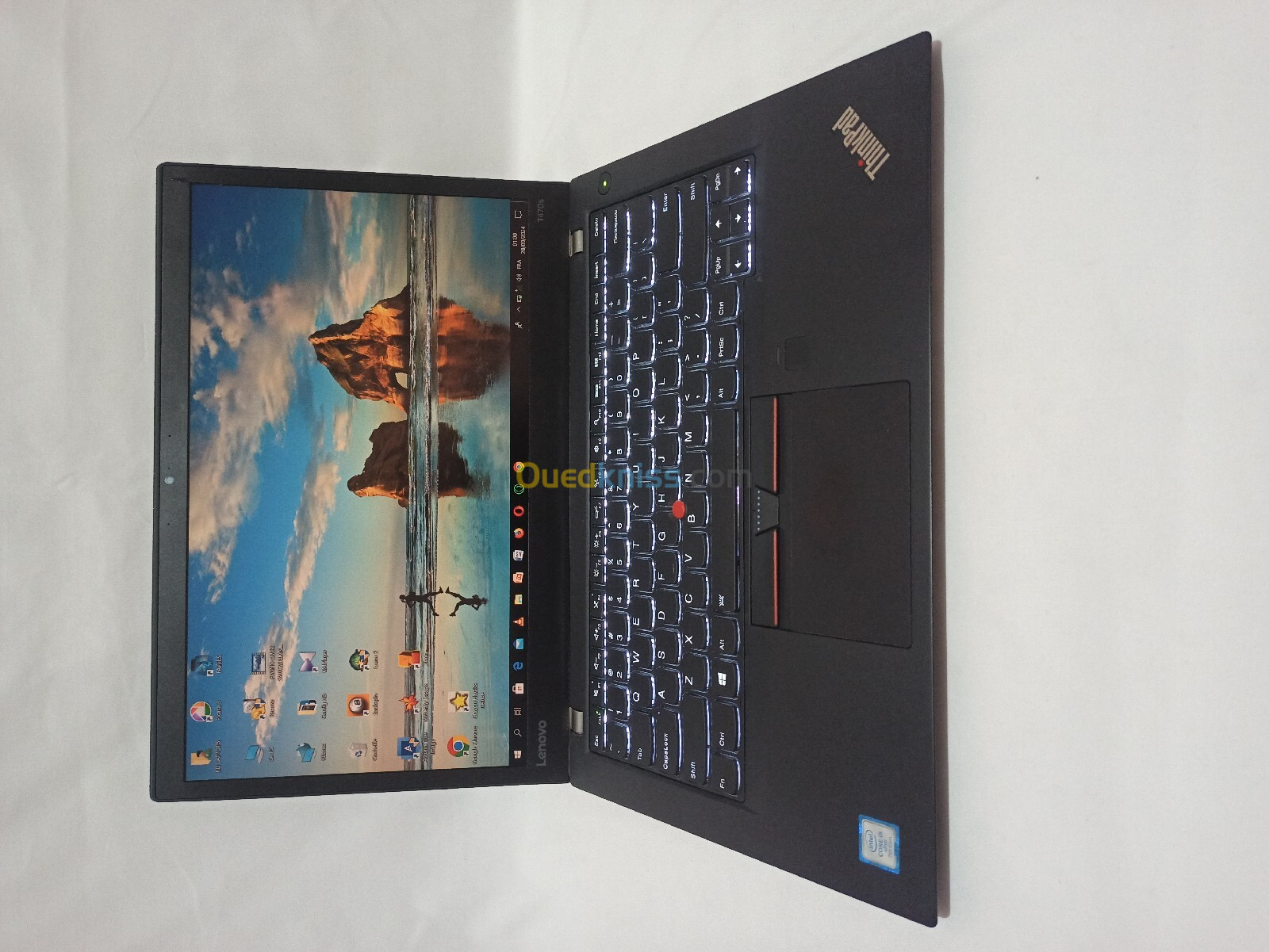 Lenovo Thinkpad T470s i5 7eme 8/256 ssd Écran 14.1"