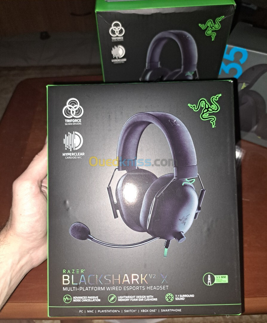 Razer Blackshark v2x 7.1 Gaming Headset